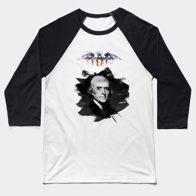 George Washington Baseball T-Shirt by vivalarevolucio